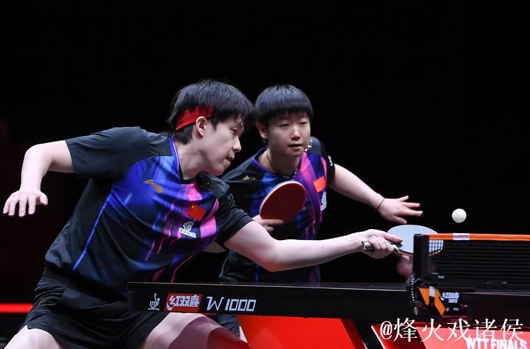 WTT总决赛 王楚钦孙颖莎完胜印度组合取得开门红 WTT总决赛 王楚钦孙颖莎完胜印度组合取得开门红