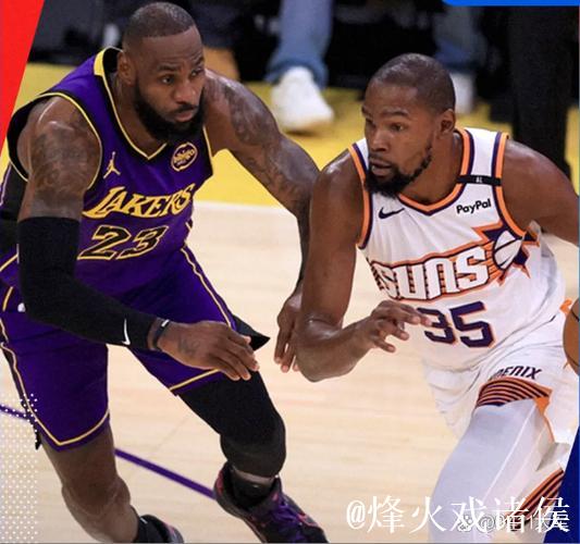 杜兰特狂轰30分詹姆斯低迷 湖人不敌太阳三连胜告终